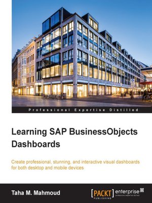 cover image of Learning SAP BusinessObjects Dashboards